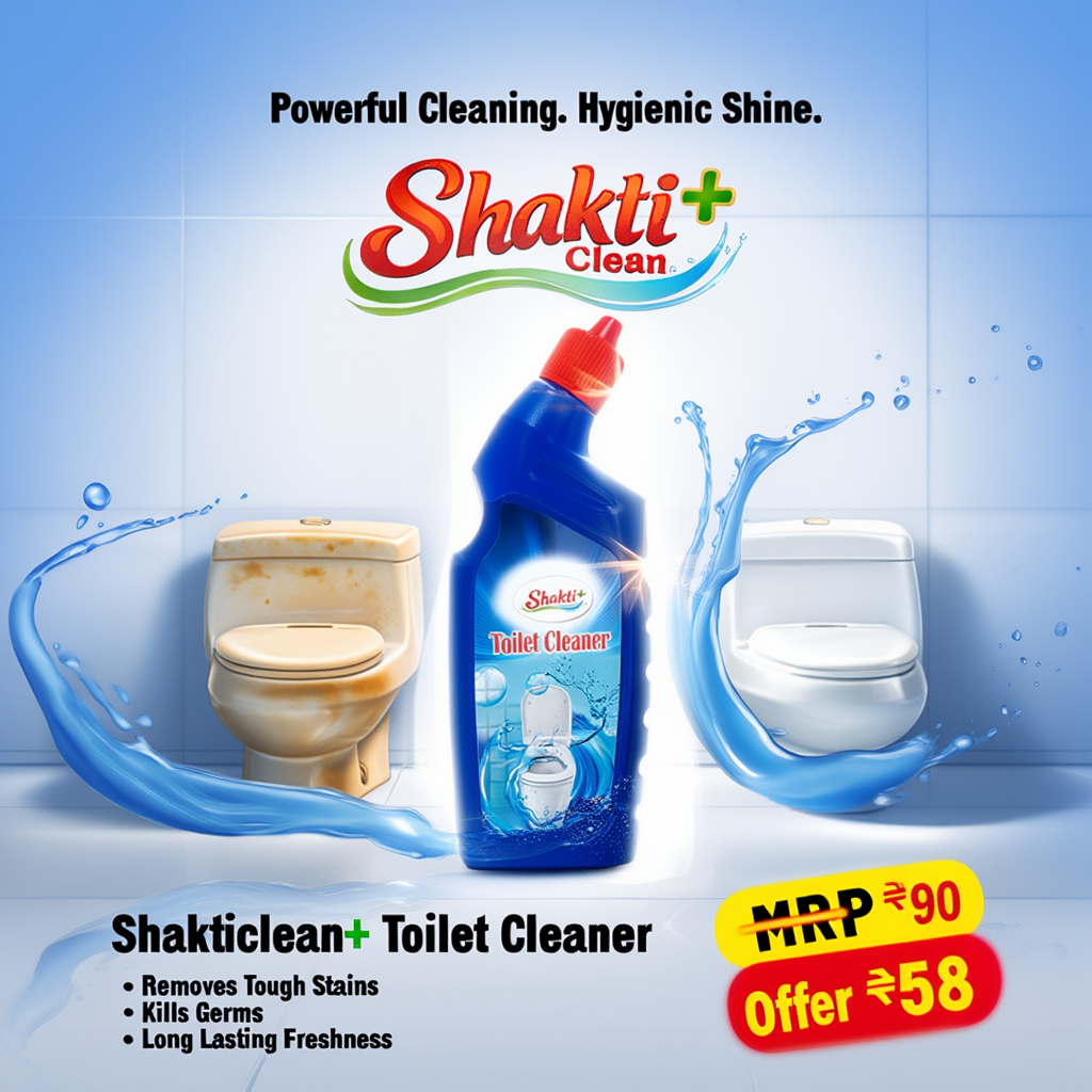 Shakticlean+ Toilet Cleaner Liquid - Shakticlean+